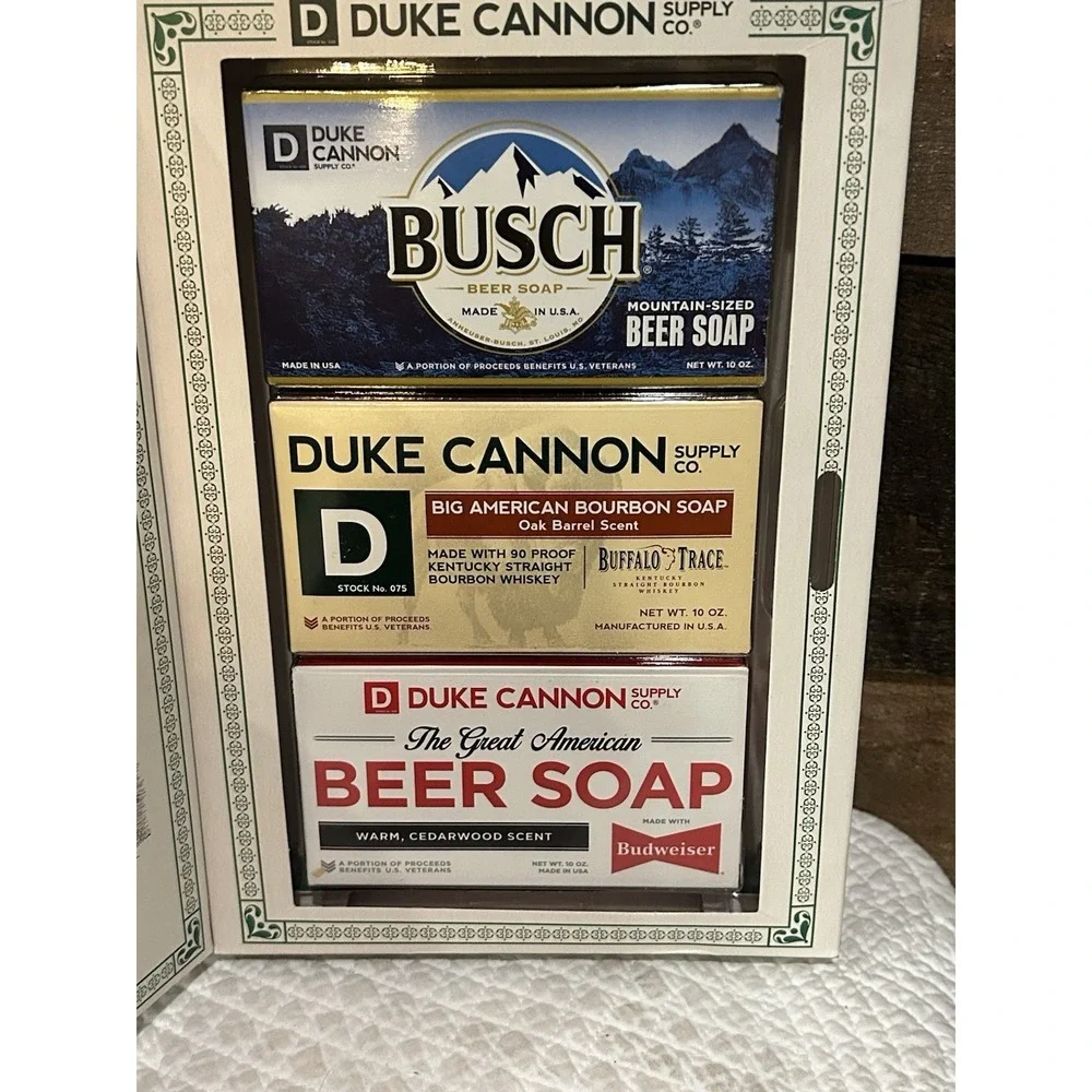 DUKE CANNON SUPPLY CO‎ JUNGLE BOOZE SET NEW IN BOX